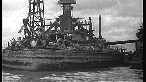 Salvage efforts for USS California